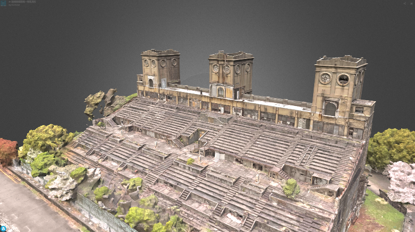 3Dモデリングにより外観を再現